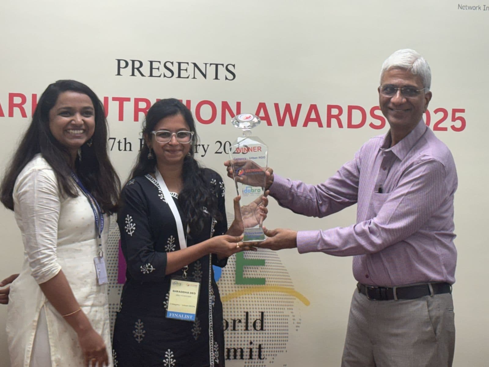 SNEH Foundation Wins First Prize at the 5th Glenmark Nutrition Awards photo 1