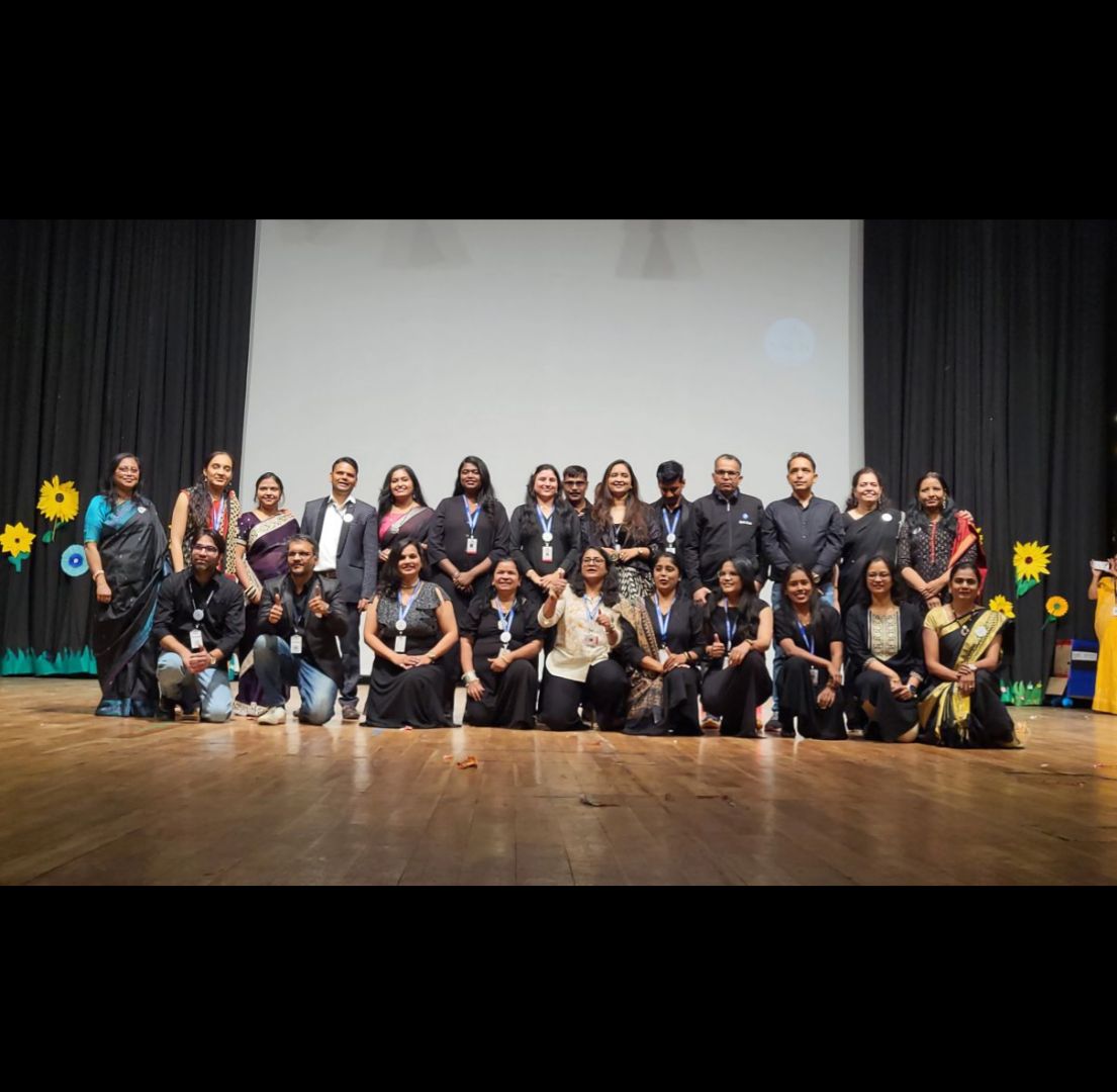 The SNEH Foundation team gathered at a community event